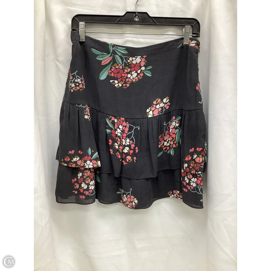 Skirt Midi By Loft In Floral Print, Size: 6