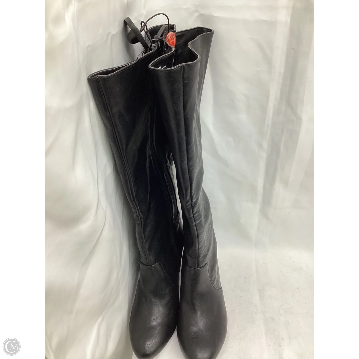 Boots Mid-calf Heels By Torrid In Black, Size: 10