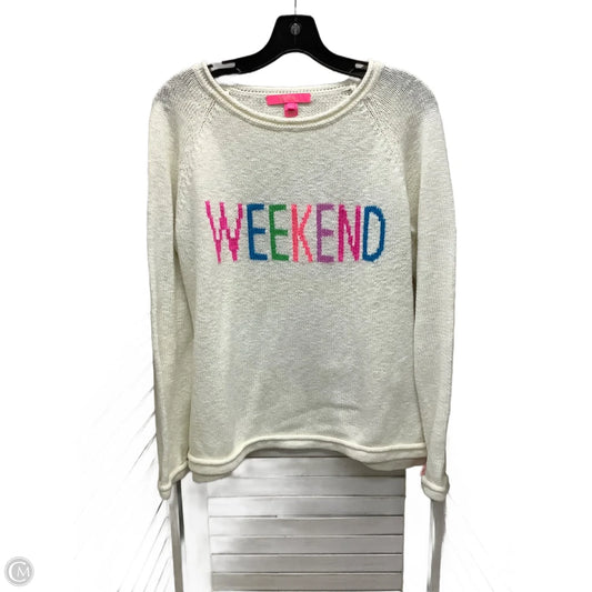 Sweater Designer By Lilly Pulitzer In Multi-colored, Size: L