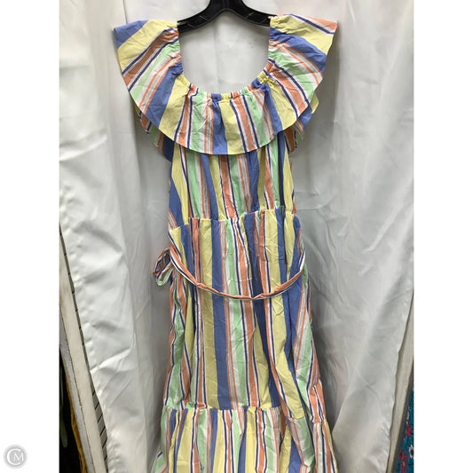 Dress Casual Maxi By Draper James In Multi-colored, Size: 2x