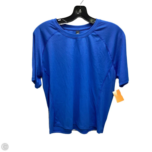 Top Short Sleeve By Clothes Mentor In Blue, Size: Xl