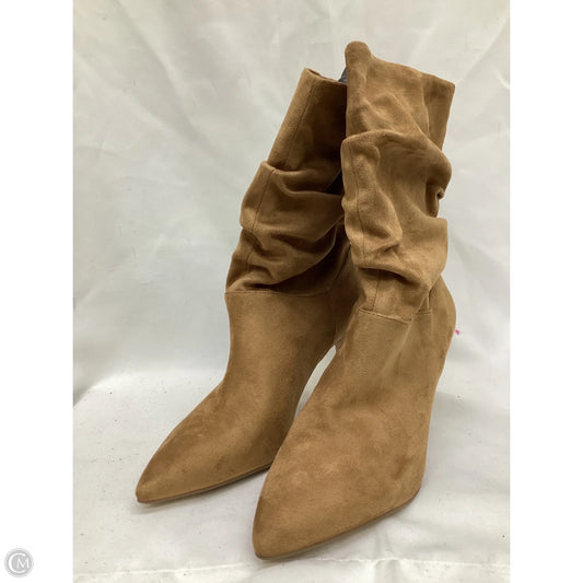 Boots Ankle Heels By Charles By Charles David In Brown, Size: 8.5