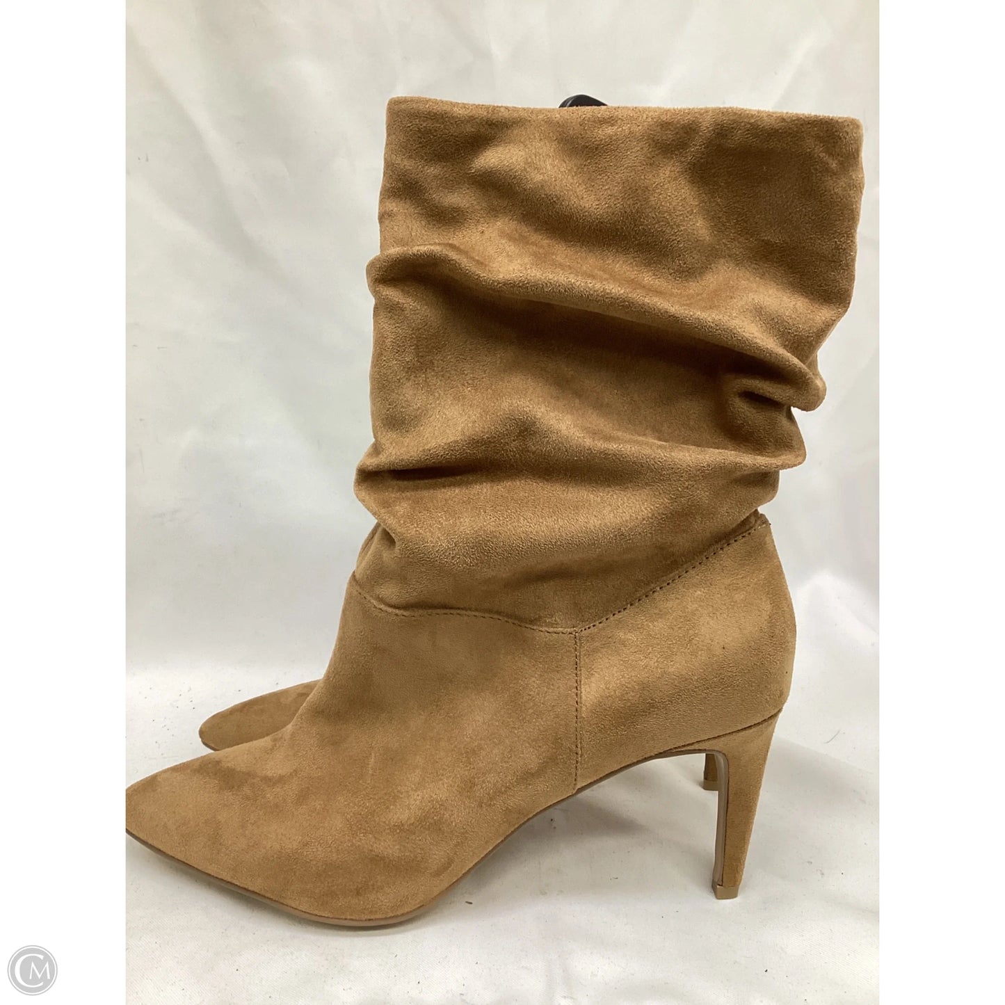 Boots Ankle Heels By Charles By Charles David In Brown, Size: 8.5