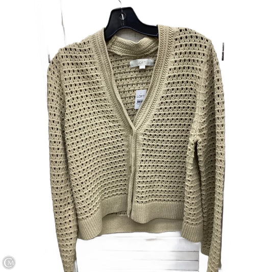 Cardigan By Loft In Tan, Size: Xl