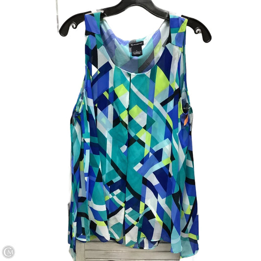 Top Sleeveless By New Directions In Multi-colored, Size: L