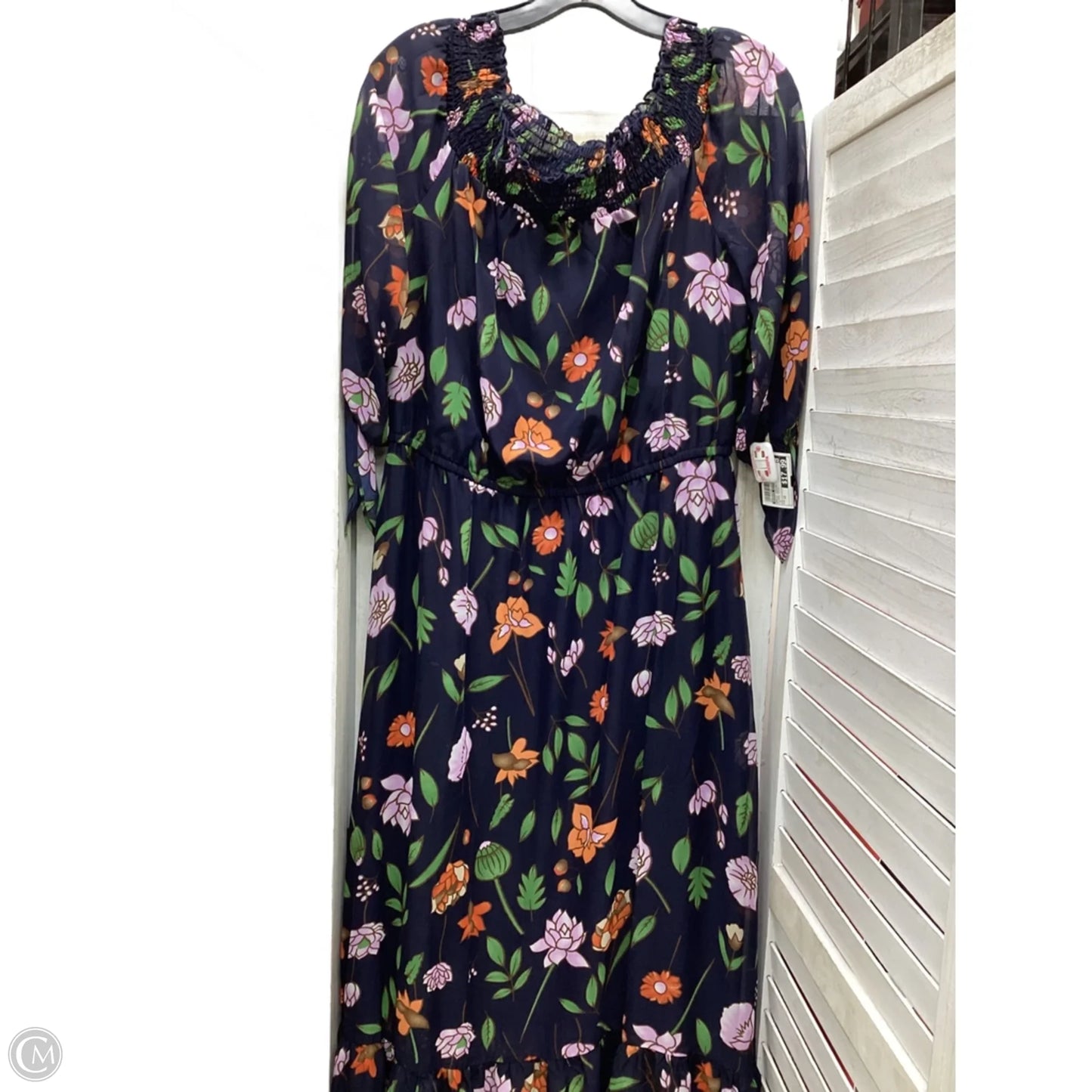Dress Casual Maxi By Ronnie Nicole In Floral Print, Size: 12