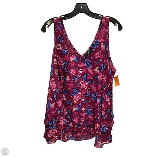 Top Sleeveless By Lane Bryant In Multi-colored, Size: 18