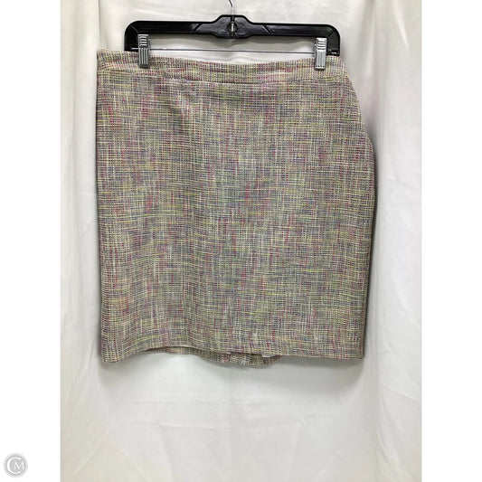 Skirt Midi By Loft In Multi-colored, Size: 14
