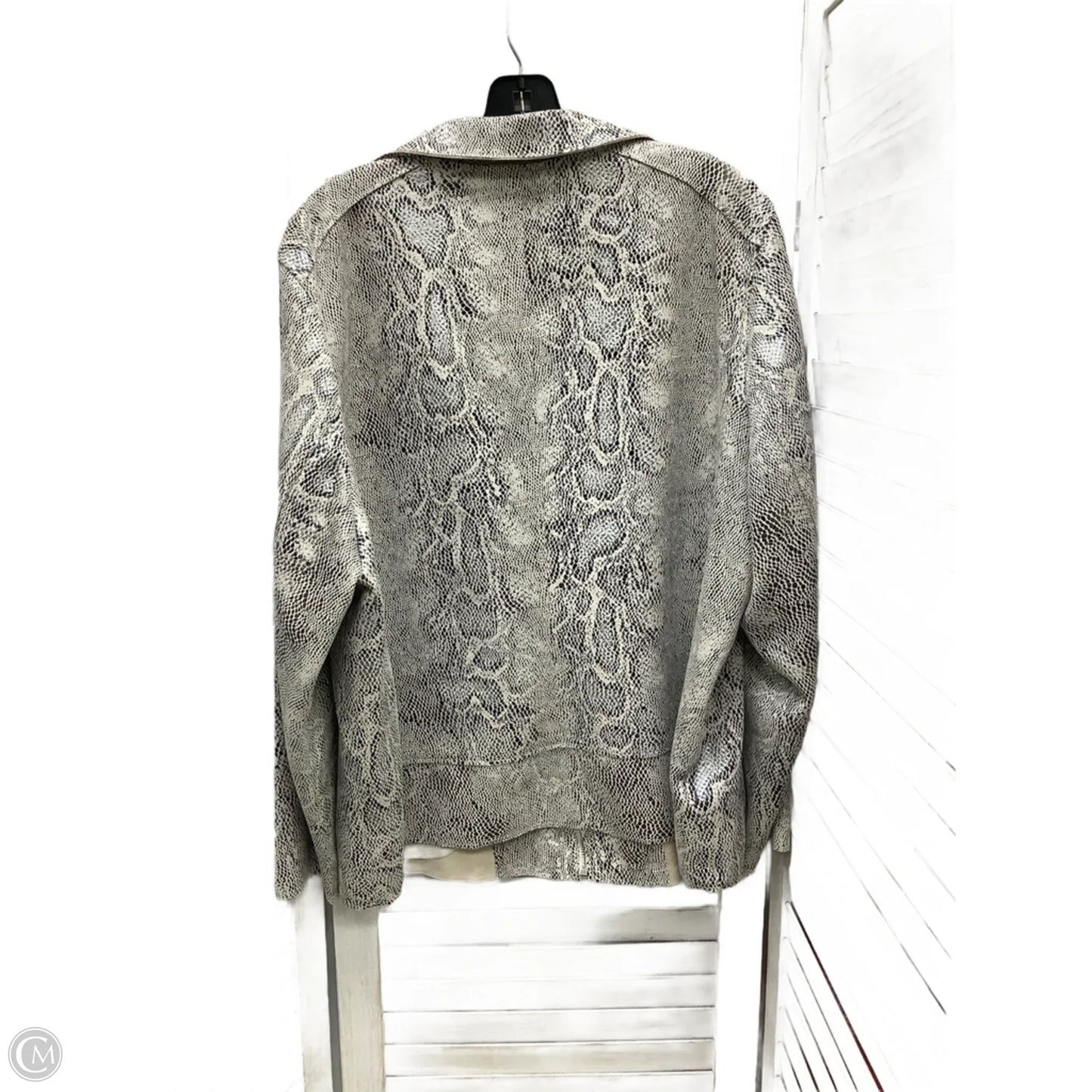 Jacket Other By Philosophy In Snakeskin Print, Size: 2x