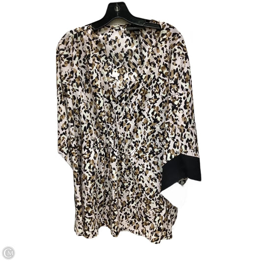 Top Short Sleeve By Lane Bryant In Animal Print, Size: 18