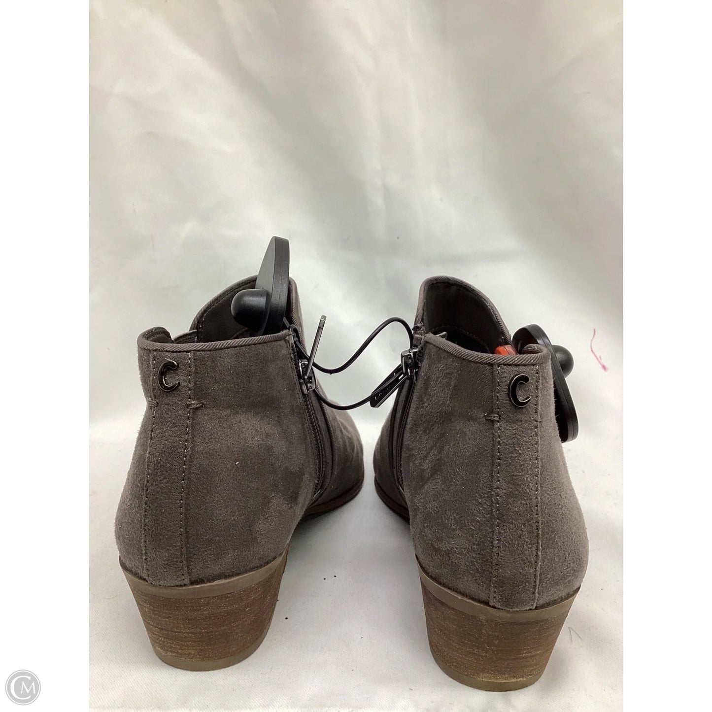 Boots Ankle Heels By Circus By Sam Edelman In Grey, Size: 7