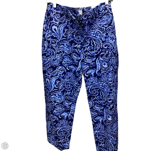 Pants Cropped By Talbots In Blue, Size: 14p