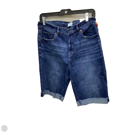 Shorts By Loft In Blue Denim, Size: 14