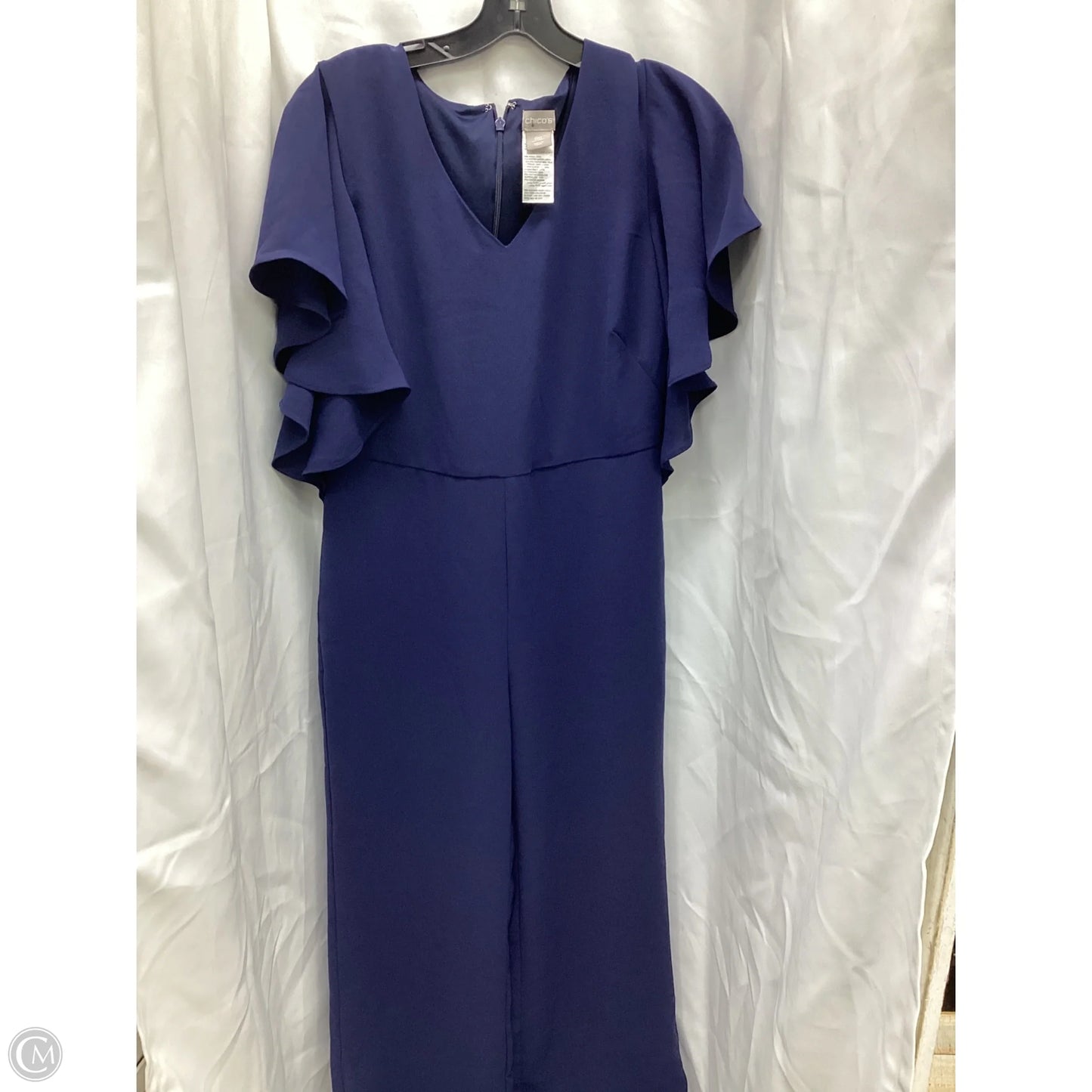 Jumpsuit By Chicos In Navy, Size: 0p