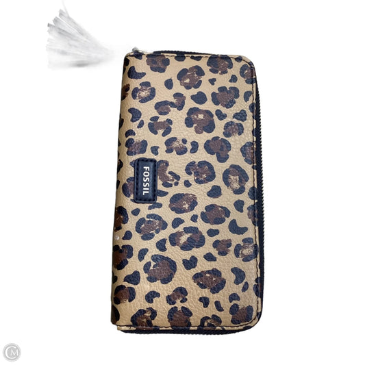Wallet By Fossil, Size: Medium