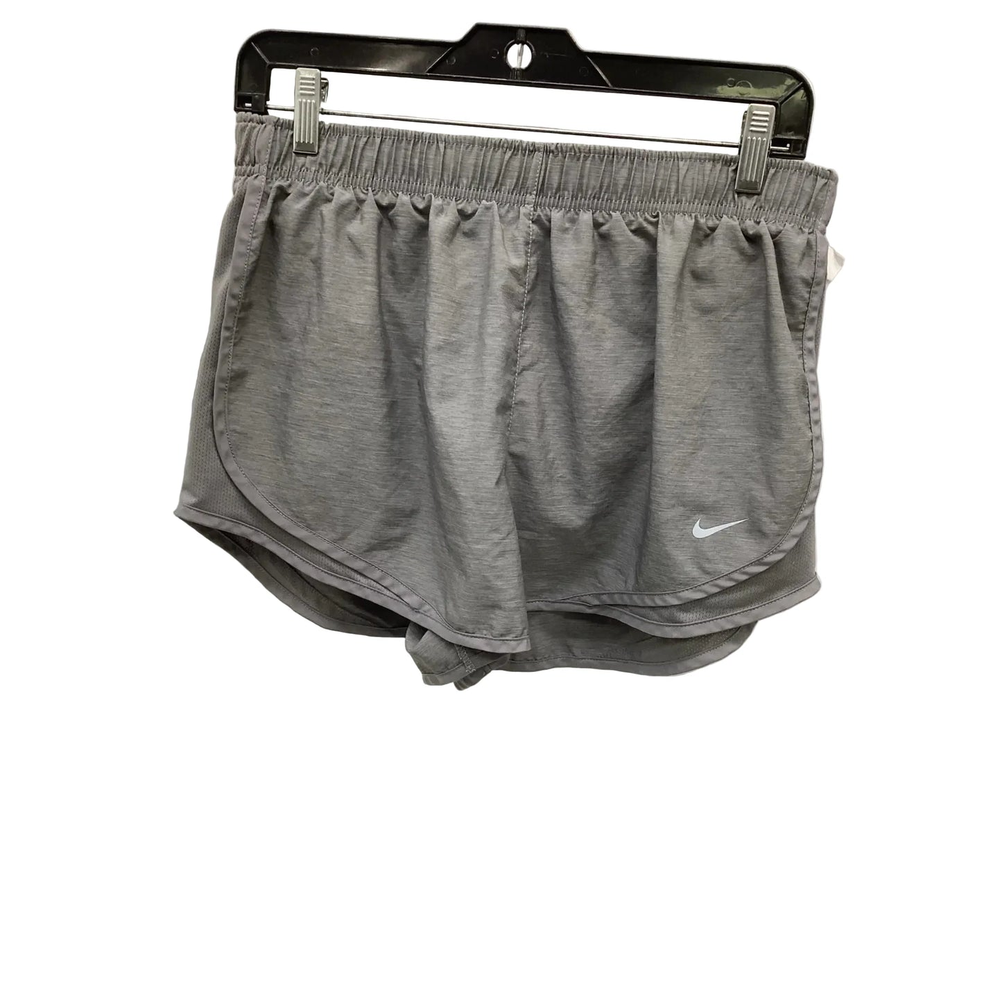Athletic Shorts By Nike In Grey, Size: L