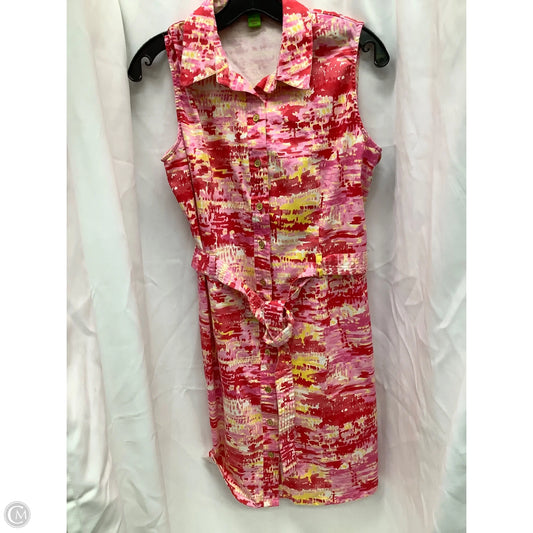 Dress Casual Midi By Island Republic In Multi-colored, Size: 10