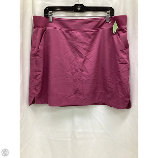 Skort By 32 Degrees In Purple, Size: Xl