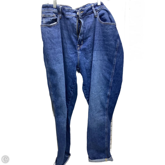 Jeans Boyfriend By Old Navy In Blue Denim, Size: 18