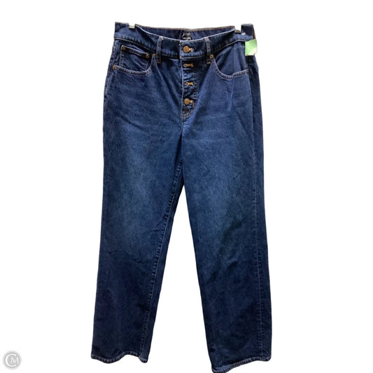 Jeans Wide Leg By J. Crew In Blue, Size: 6