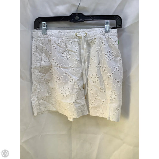 Shorts Designer By Lilly Pulitzer In White, Size: S