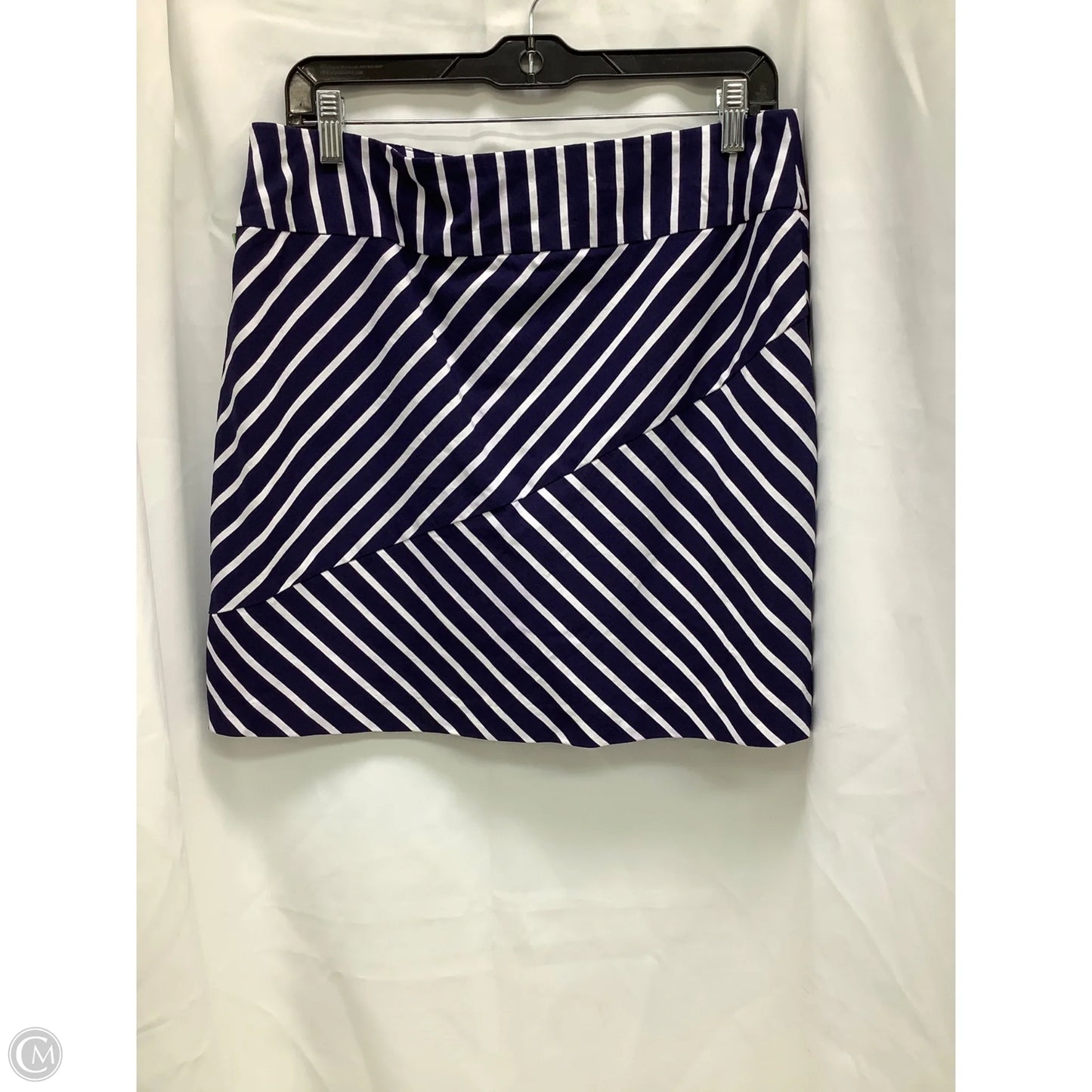 Skort By Crown And Ivy In Striped Pattern, Size: 10
