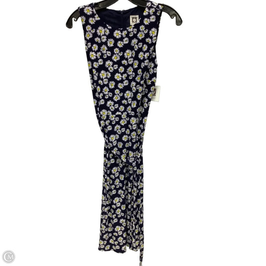 Dress Casual Midi By Anne Klein In Floral Print, Size: 4