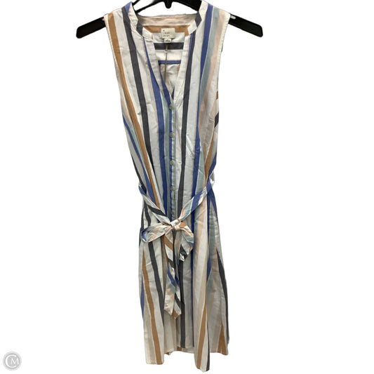 Dress Casual Midi By A New Day In Striped Pattern, Size: S