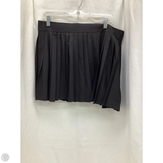 Skirt Midi By Forever 21 In Black, Size: 1x