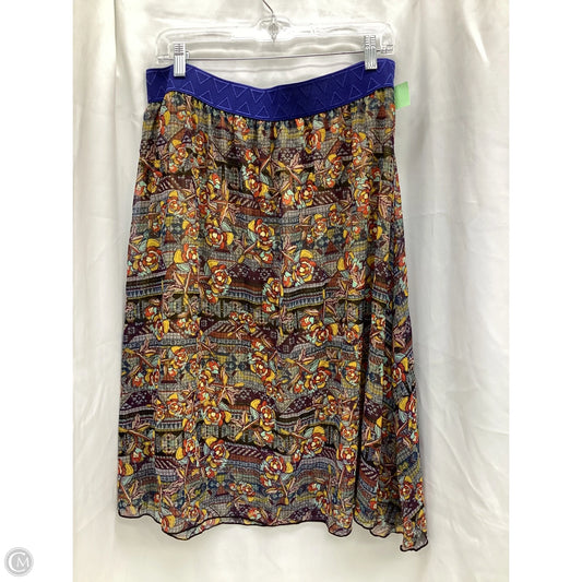 Skirt Midi By Lularoe In Multi-colored, Size: 2x