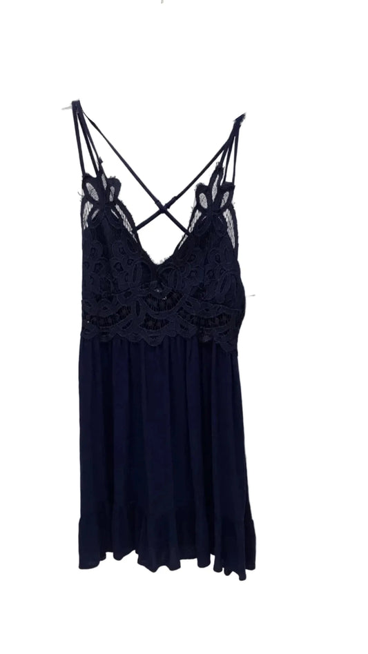 Dress Casual Short By Blue Rain In Navy, Size: S