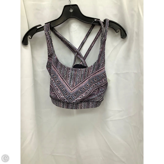 Athletic Bra By Lululemon In Multi-colored, Size: 8