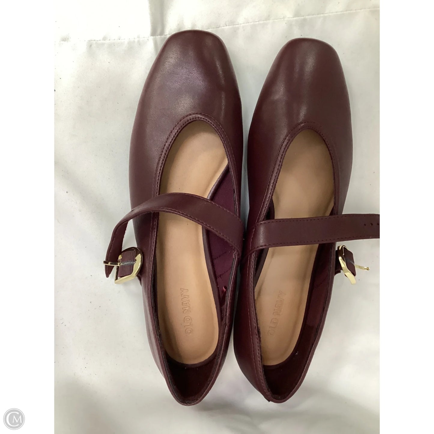 Shoes Flats By Old Navy In Maroon, Size: 8