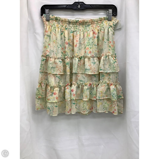 Skirt Midi By Lc Lauren Conrad In Multi-colored, Size: M