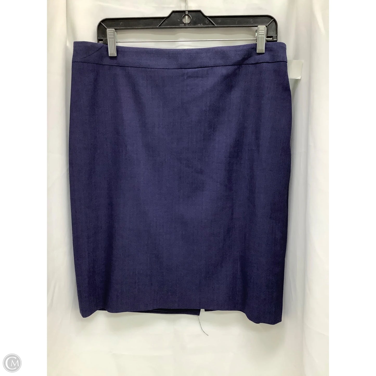 Skirt Midi By Banana Republic In Blue, Size: 14