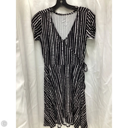 Dress Casual Midi By Decree In Black & White, Size: S