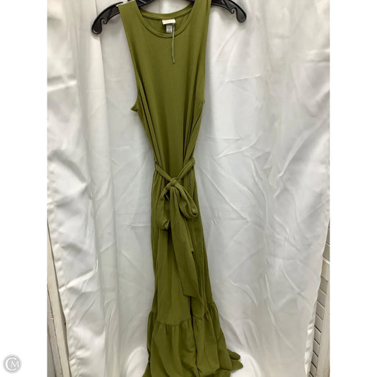 Dress Casual Maxi By A New Day In Green, Size: Xs