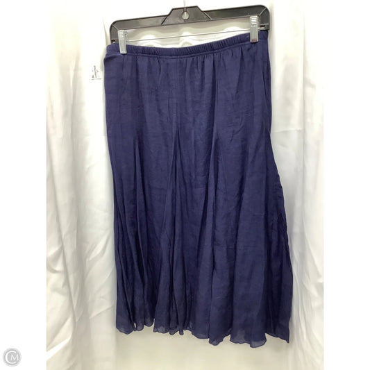 Skirt Maxi By Westport In Navy, Size: M