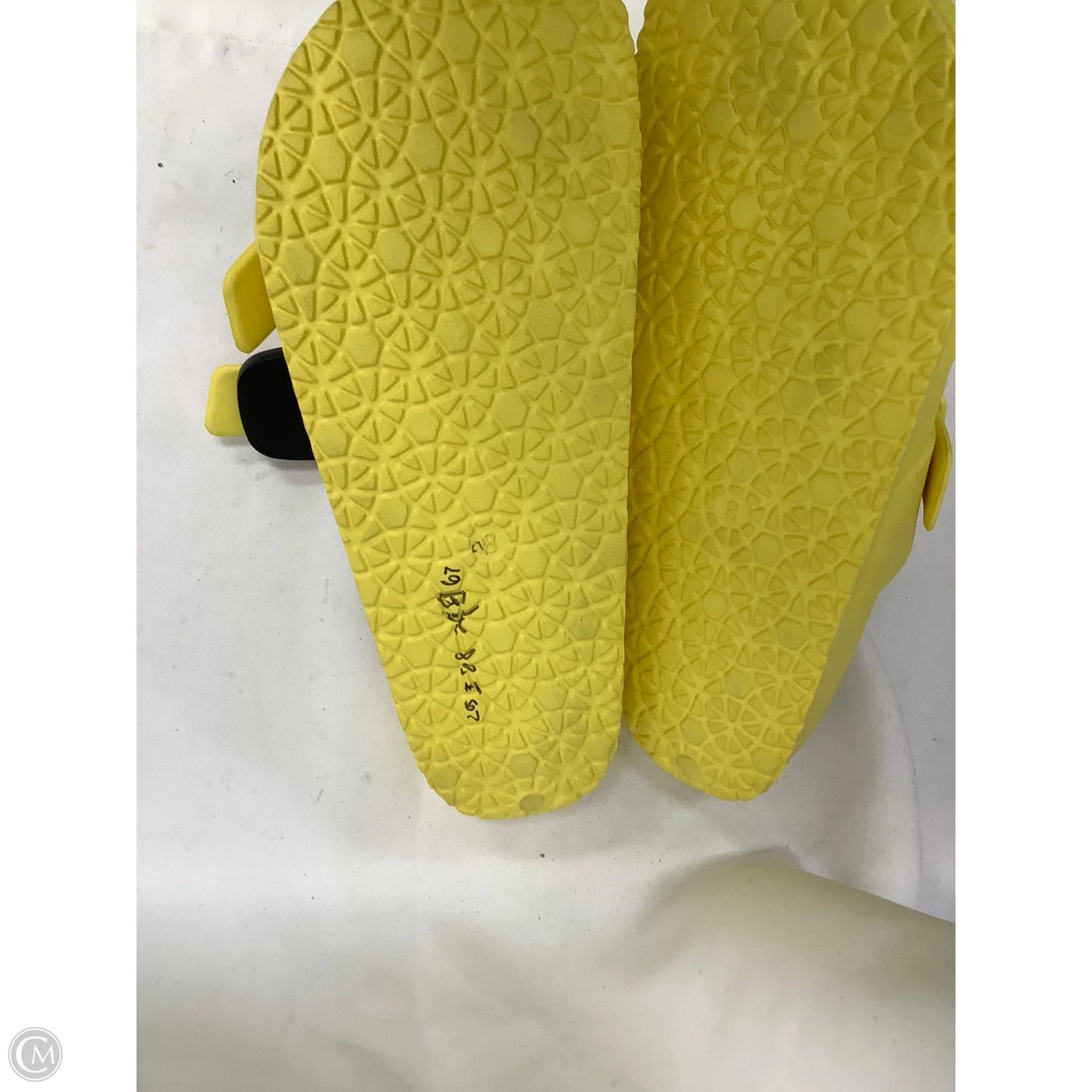Sandals Flats By Shade & Shore In Yellow, Size: 8