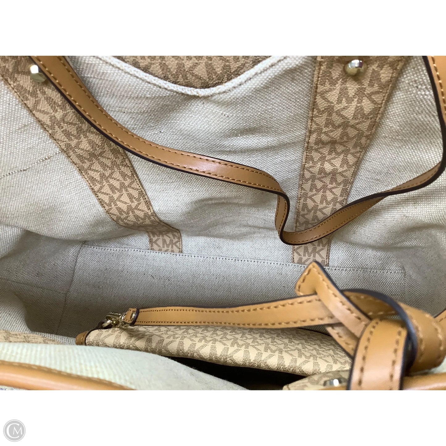 Tote Designer By Michael Kors, Size: Large