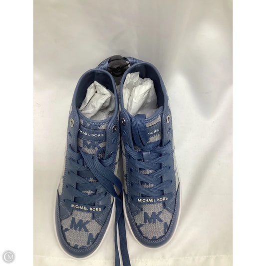 Shoes Designer By Michael Kors In Blue Denim, Size: 6