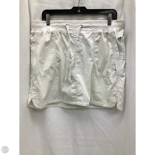 Skort By Clothes Mentor In White, Size: 10