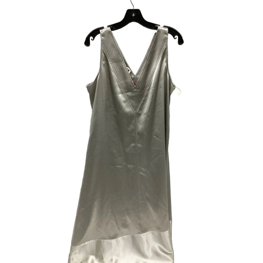 Dress Casual Maxi By Anne Klein In Grey, Size: 14