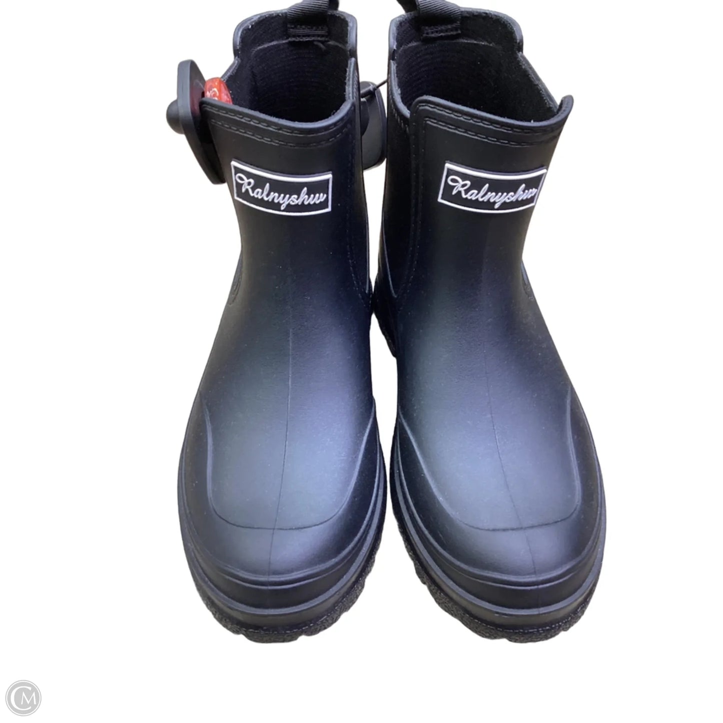 Boots Rain By Clothes Mentor In Black, Size: 7.5