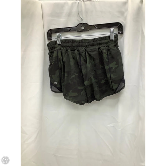 Shorts By Lululemon In Camouflage Print, Size: 8