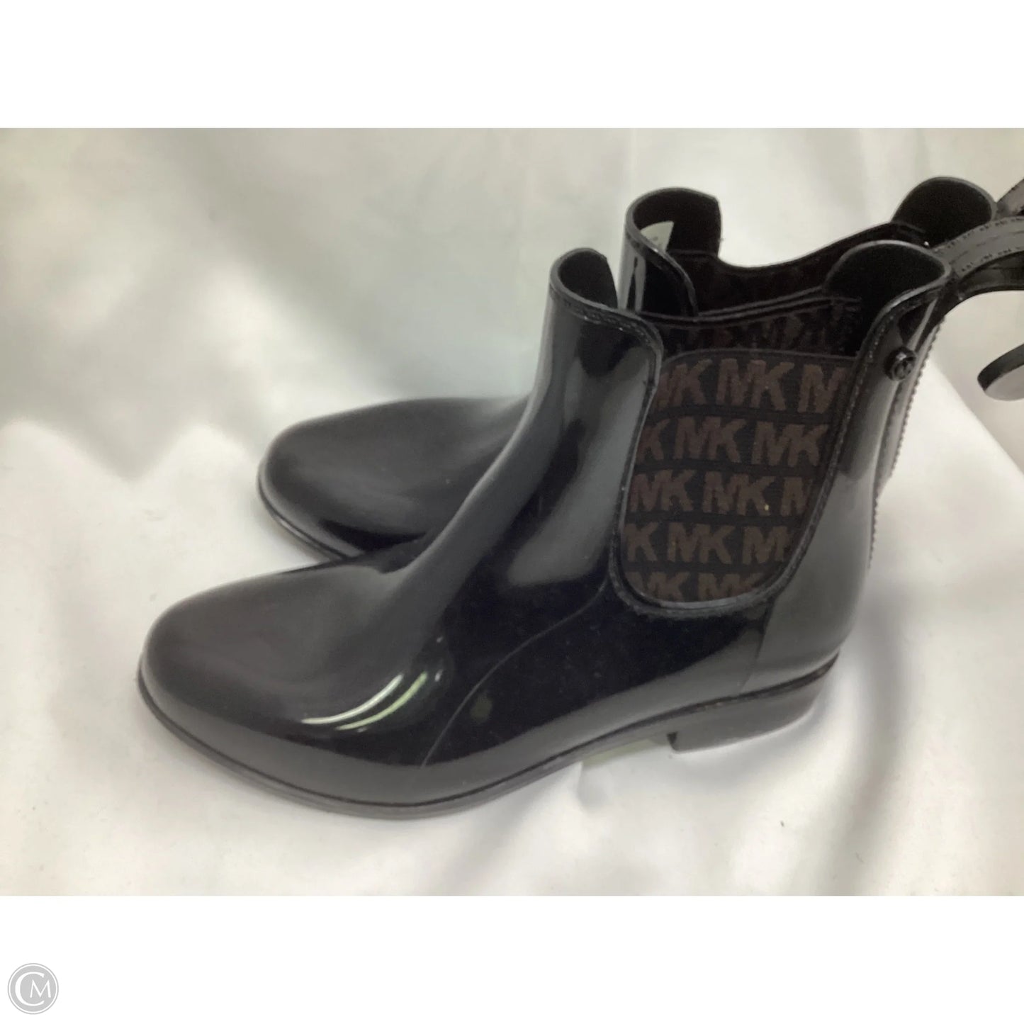Boots Rain By Michael By Michael Kors In Black & Brown, Size: 6