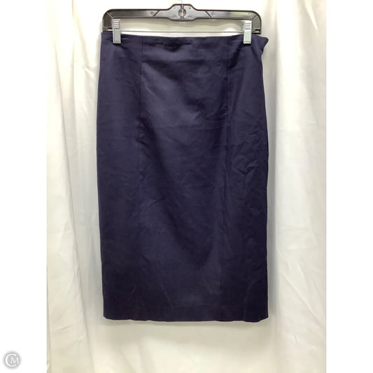 Skirt Midi By Philosophy In Navy, Size: 10