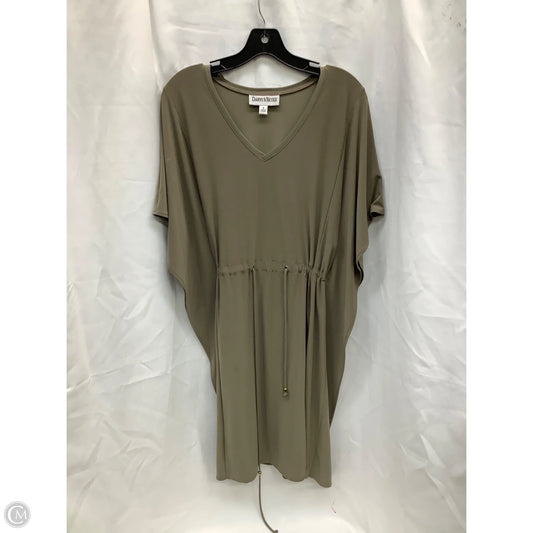 Dress Casual Midi By Dannyandnicole In Grey, Size: 8