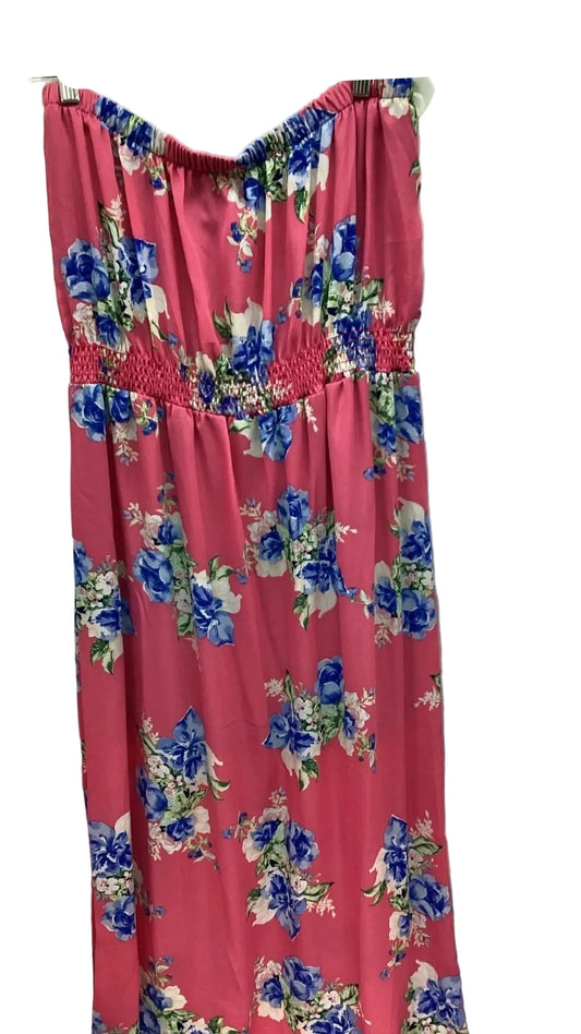 Dress Casual Maxi By Clothes Mentor In Floral Print, Size: 3x