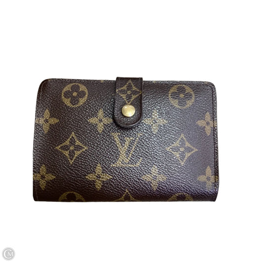 Wallet Luxury Designer By Louis Vuitton, Size: Medium